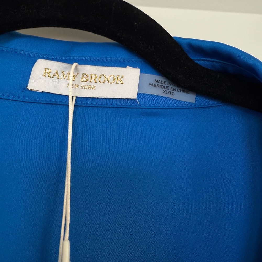 Ramy Brook Katelyn Satin Mini Dress - Picture 5 of 7